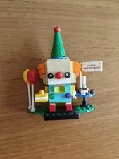 LEGO Brickheadz #40348 Birthday Clown Birthday Clown Complete Set No Box/In
