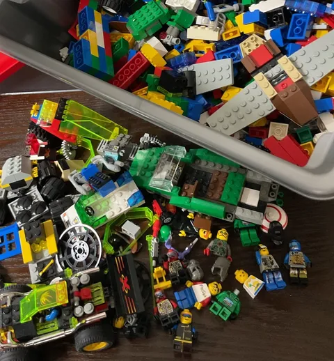 LEGO Bulk Lot 90s Random Parts Pieces Bricks Plates Vintage