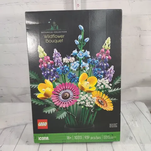 LEGO Botanicals Artificial Wildflower Bouquet -Fake Indoor- 10313
