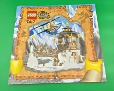 LEGO Manual Instruction Booklet ONLY 7417 Temple of Mount Everest Orient Express