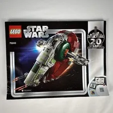 LEGO Star Wars 75243 Slave 1 20th Anniversary Instruction Manual Book Only