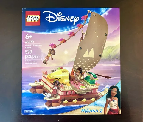 LEGO Disney Princess: Moana's Adventure Canoe (43270)