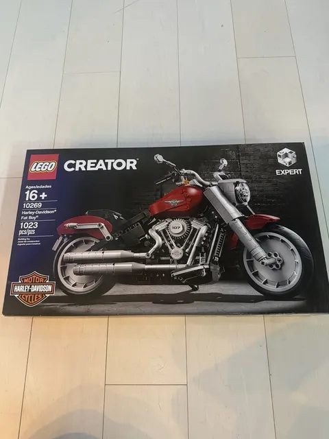 LEGO Creator Expert Harley-Davidson Fat Boy 10269 Set 1023pcs Ages 16+