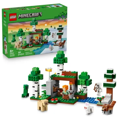 LEGO Minecraft First Night Adventure - Building Toy 21593 🎁Kids