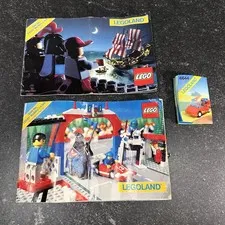 Lot of 2 LEGOLAND Product Catalog Booklet LEGO Pamphlet Retro 1989 W/ BONUS 6644