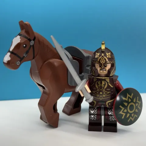 Complete LEGO KING THEODEN Lord of the Rings LOTR 9474 Helm's Deep 2012 Lor021
