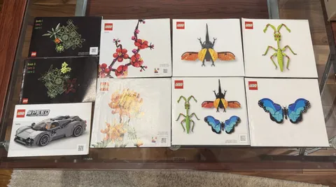 LEGO Instructions  Speed Champions ,The Insect Collection, Botanical Collection
