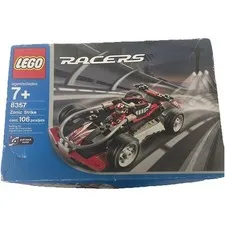 Vintage LEGO Racers set 8357 - Zonic Strike; 100% complete w manual and box New