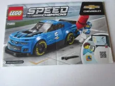 Lego Speed Champions Building Instructions Instruction 75891 Cheverolet