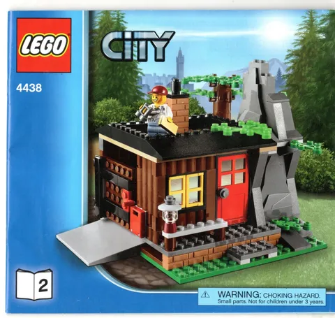 Lego ~  Instructions Manual Booklet Only ~ City 4438 Book 2