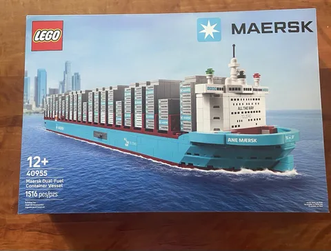 LEGO 40955 Maersk Dual-Fuel Container Vessel Ship 2026 Brand New Factory Sealed
