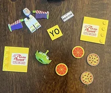 LEGO Toy Story Pizza Planet Delivery Shuttle Parts Lot Printed Buzz Lightyear