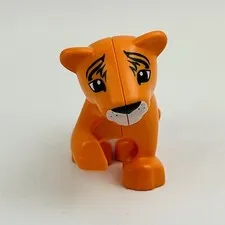 LEGO Duplo 10906 Tropical Island Tiger Cub Replacement Figure Only