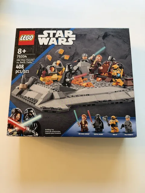 LEGO Star Wars 75334 Obi-Wan Kenobi vs Darth Vader Retired Set New In Sealed Box
