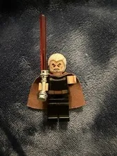 LEGO Star Wars Count Dooku Authentic Minifigure SW0472 Cracked Torso
