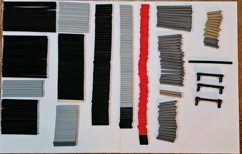 350+ PIECES LEGO Technic Mindstorms EV3 Random Bulk Parts Lot AXLE MOC Lengths