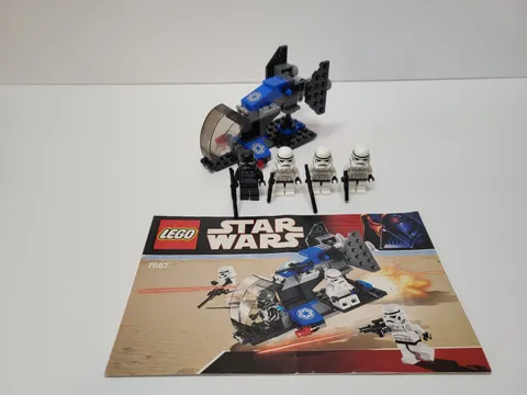 7667 LEGO Star Wars: Imperial Dropship (Complete w/ Minifigs & Instructions)
