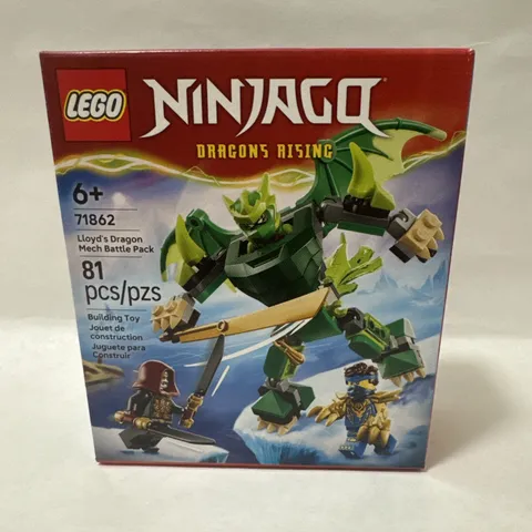 IN HAND NEW LEGO NINJAGO Lloyd's Dragon Mech Battle Pack 71862 SHIPS FAST