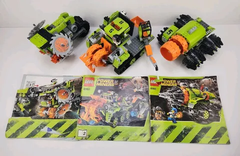 LEGO Power Miners Crystal Sweeper 8961 70% 8960 50% 8963 50% All For Parts 