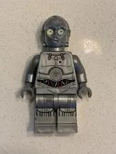 LEGO U-3PO Silver Protocol Droid C-3PO Star Wars Minifigure 75146