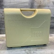 LEGO Metallic Gold Carrying Case Storage Box Container 1997