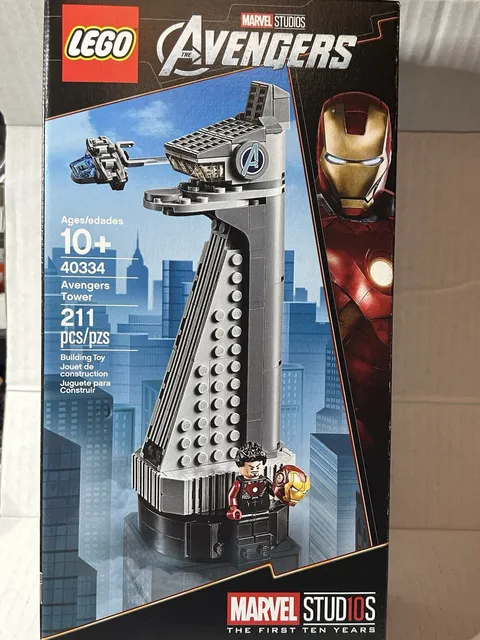 LEGO Marvel: Avengers Tower (40334) NISB Retired Set Brand New