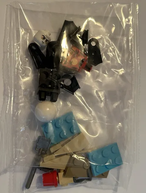 NEW LEGO Star Wars Summer Darth Vader Minifigure sw1239 & Beach Vader Sandcastle