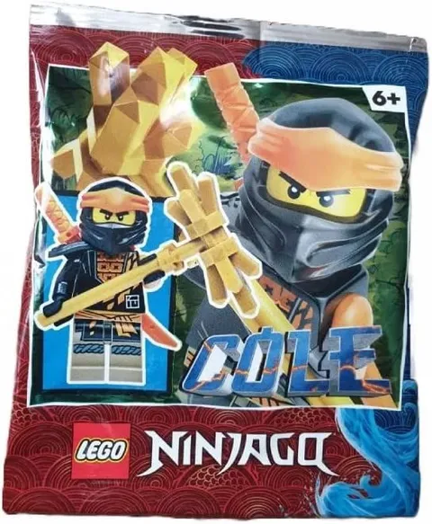 LEGO Ninjago Cole + Hammer Minifigure #10 Foil Pack Set 892290