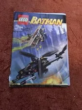 LEGO Batman 7786 The Batcopter Instruction Manual Booklet 2008 English