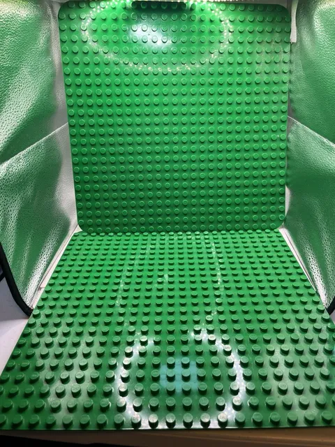 2- Lego DUPLO Large Green Base Plate 24 x 24 dot Studs (15" x 15") Rounded