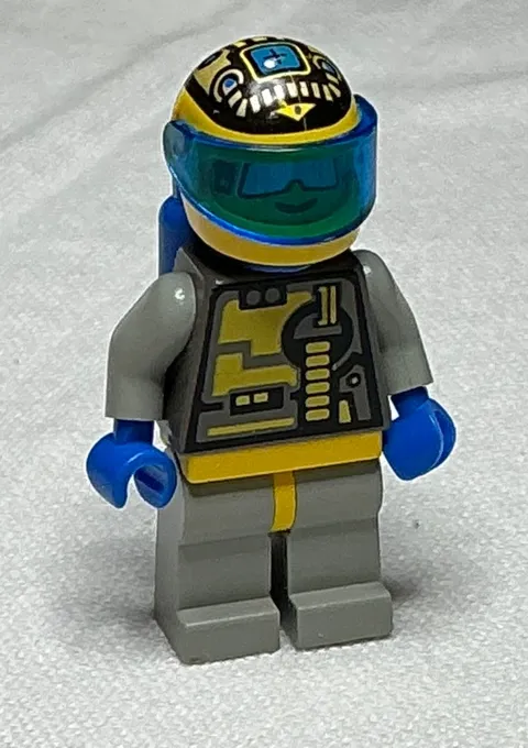 LEGO Unitron Chief sp049 Minifigure Vintage Space 1994 6991 1789 1793