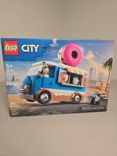 LEGO City 60452 Donut Truck Complete Set 196 pcs (Sealed in box)