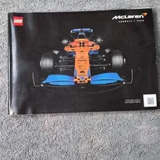 LEGO Technic McLaren Formula 1 Team 2022 Manual Booklet 42141