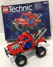 Lego Technic Off-Road No. 8858 'Rebel Wrecker' (1994) with original box and tray