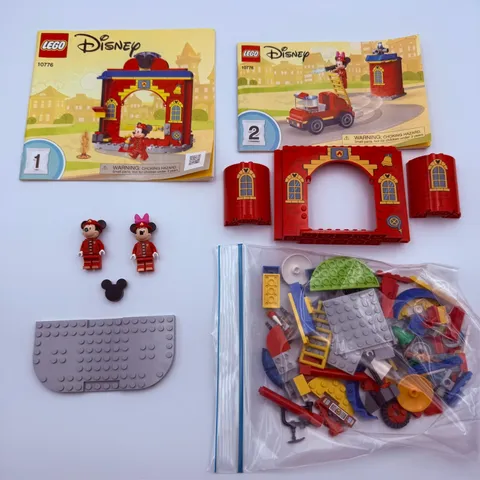 LEGO Mickey & Friends Fire Truck & Station (10776) Incomplete (incl. 2 minifigs)