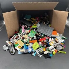 8LB Bulk Lot of LEGO Assorted Bricks from various themes