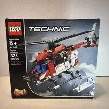LEGO TECHNIC (42092) Rescue Helicopter - 325 pcs - RETIRED Brand New Sealed Read