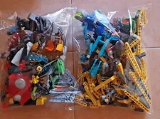 Lego Technic and Bionicles + Box with Instructions 7170, 860 g