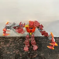 LEGO BIONICLE GLATORIAN MALUM FIRE TRIBE ACTION FIGURE ROBOT