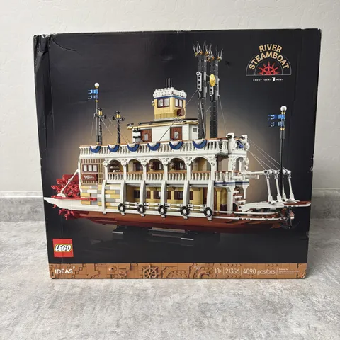 New Sealed LEGO Ideas: River Steamboat (21356)