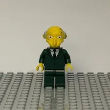 LEGO Simpsons Series 1 MR BURNS Minifigure 71005 Genuine RARE
