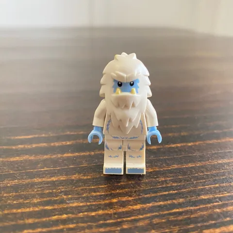 LEGO Yeti Minifigure - 71002 Collectible Series 11 Abominable Snowman