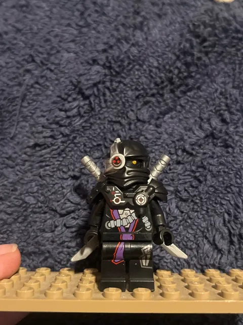 LEGO Ninjago General Cryptor Minifig Rebooted Cyborg 70726 njo0092 missing head