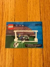 Lego Sports Soccer Goalkeeper (3413) Instruction Booklet Only