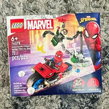 LEGO Marvel 76275 Motorcycle Chase: Spider-Man vs. Doc Ock 77 pcs 6+