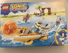 LEGO Sonic the Hedgehog: Tails' Adventure Boat Building Set 76997  *Box Damage*