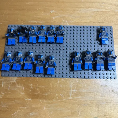 Lego Star Wars Lot 16x Mandalorian Death Watch Warrior Minifigure sw0296 *READ*