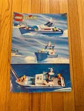 Lego Town C26 Sea Cutter (4022) Instruction Booklet Only