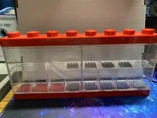 LEGO Storage Products: Minifigure Display Case 16 Bright Red