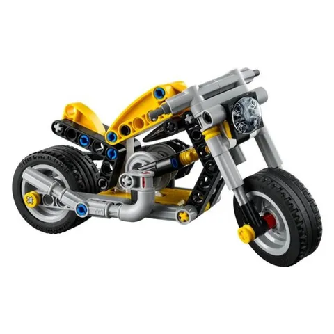LEGO Technic Yellow Motorcycle Building Set 151 Pcs 7+ Multicolor